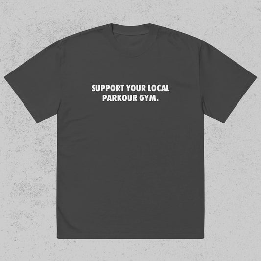 Support Your Local PK Gym Oversized Tee